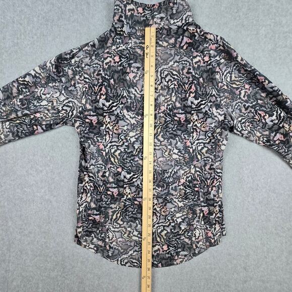 Athleta Lightweight Run With It Jacket Women Size Small Kinetic Abstract Pattern - Picture 16 of 16